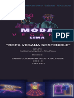 Ropa Vegana Sostenible