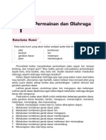 Materi PJOK Kelas 3 Bab 1 Permainan Dan Olahraga