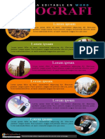 Editable Word Infographic Template