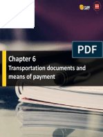 Chapter 6 - Transportation Documents and Means of Payment