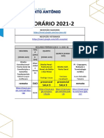 Direito Horario 2021-2