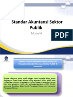Modul 4 5 - Standar Akuntansi Sektor Publik Perencanaan Publik