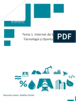 Temario - M8T1 - Internet de Las Cosas Tecnología y Oportunidades
