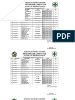 JADWAL PeLAKSANAAN Kegiatan Bulanan