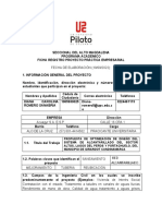 Ficha Registro Proyecto Práctica Empresarial INGENIERÍA CIVIL DIANA