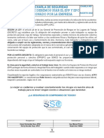 Charla de Seguridad Porque Debemos Usar El EPP y EPC