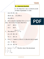 IMO Maths Important Questions For Class 12