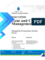 Modul 7 - Issue and Crisis Management - 2022
