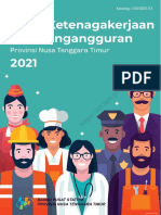 Profil Ketenagakerjaan Dan Pengangguran Provinsi Nusa Tenggara Timur 2021