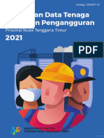 Ringkasan Data Tenaga Kerja Dan Pengangguran Provinsi Nusa Tenggara Timur 2021