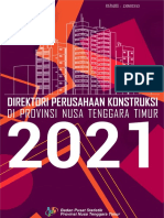 Direktori Perusahaan Konstruksi Di Provinsi Nusa Tenggara Timur 2021