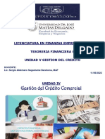 Unidad V Gestion Del Credito