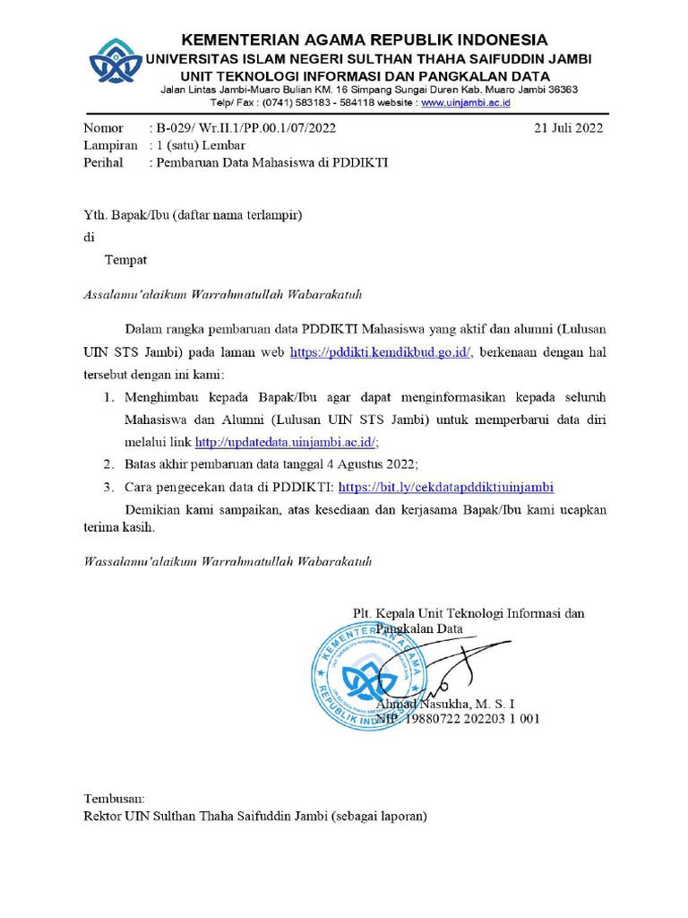 PDDIKTI Kemendikbud data integration between institutions