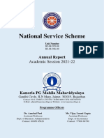 NSS Annual Report 2021 22