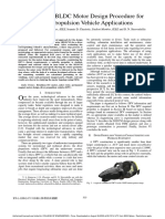A Practical BLDC Motor Design Procedure For Diver Propulsion Vehicle Applications