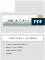 Akhlak Dan Tasawuf