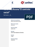 Tarea 6.1 - Reseña "El Contrato Social" - Dafne Ramirez