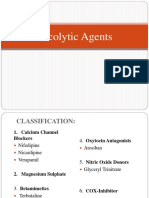 Tocolytic Agents and Anticonvulsants for Preterm Labour