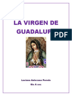 La Virgen de Guadalupe. La Biblia - Reli