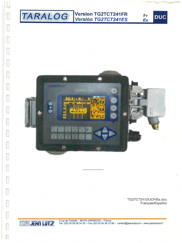 Jean Lutz, Taralog PDF