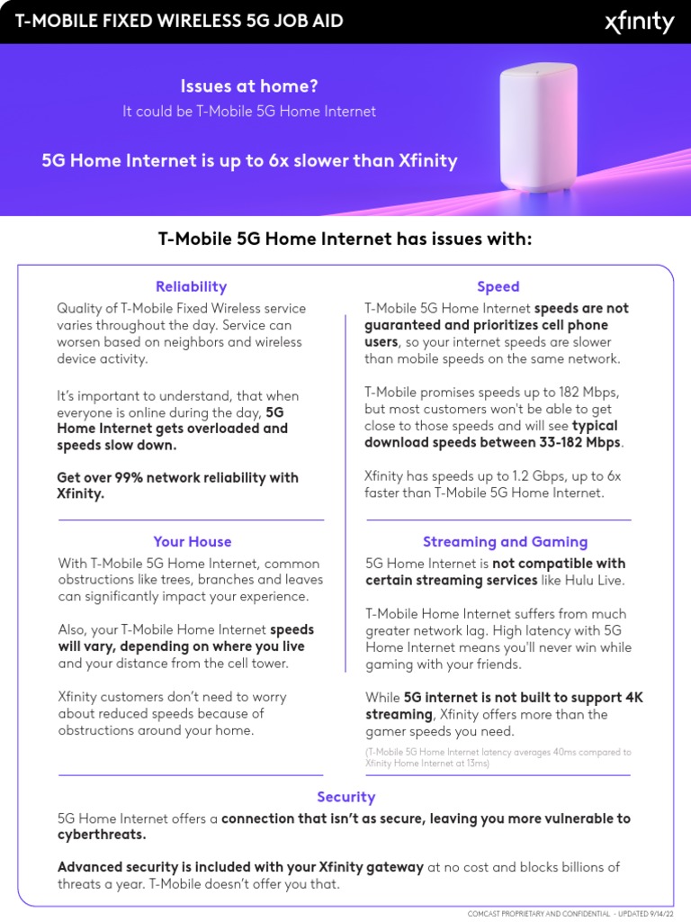 Job+Aid+ +T Mobile+5G+Home+Internet | PDF | T Mobile Us | Security