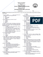 Pdfcoffee.com Diagnostic Test Ucsp PDF Free