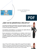 Uso Plataformas Educativas