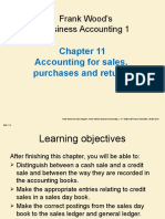 Chap11 - Acct. For Sales, Purchases - Returns