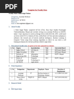 Detailed Profile RST