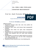 Materi Sesi-4 Ilmu Sosial, Ilmu Perilaku Dan Kesehatan Masyarakat 2021