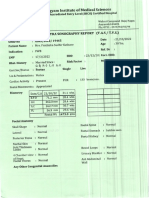 Aarogyam Institute Ultrasound Report