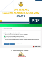 Soal Mooc 2022 Part 2