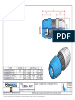 Elofit Compression Hdpe PVC Transition Coupling Spec Sheet