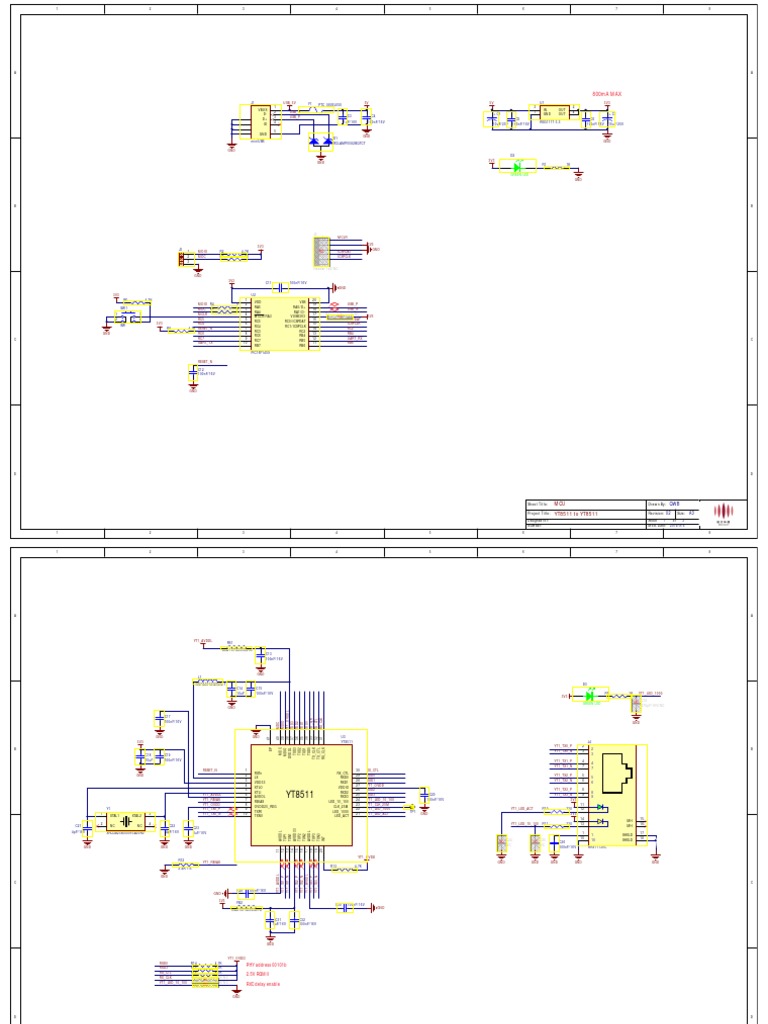 YT8511 MCU Design Overview | PDF | Cryptography