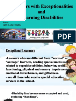 Exceptional Learners and Learning Disabilities
