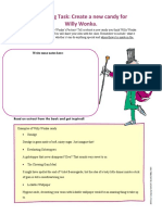 Charlie and The Chocolate Factory Speaking Task