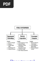 Departmental Undertakings