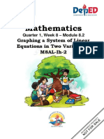 Mathematics: Graphing A System of Linear Equations in Two Variables - M8AL-Ih-2