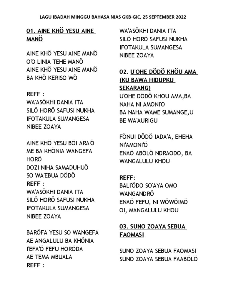 lagu-ibadah-bahasa-daerah-25-september-2022-pdf