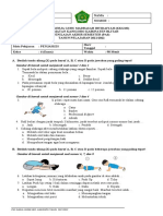 Soal PAS Penjaskes Kelas 6