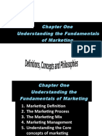 Chapter 1 Understanding The Fundamentals of Marketing