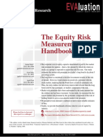 Equity Risk Measurement Handbook