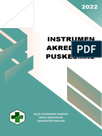 Cover Instrumen Akreditasi Puskesmas 22