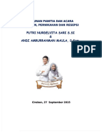 PDF Acara Dan Susunan Panitia Pernikahan - Compress