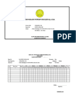 Instrumen Supervisi Kepala RA MJ