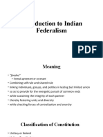 Introduction To Federalism