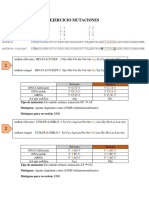 Ejercicio Mutaciones