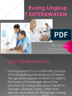 Ruang Lingkap Penelitian Keperawatan