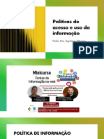 Polticas de Acesso e Uso Da Informao