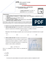 Evaluación Quimestral 1 - Matemática Superior - 3ero BGU LG